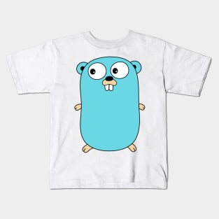 Go Lang logo Gopher Kids T-Shirt